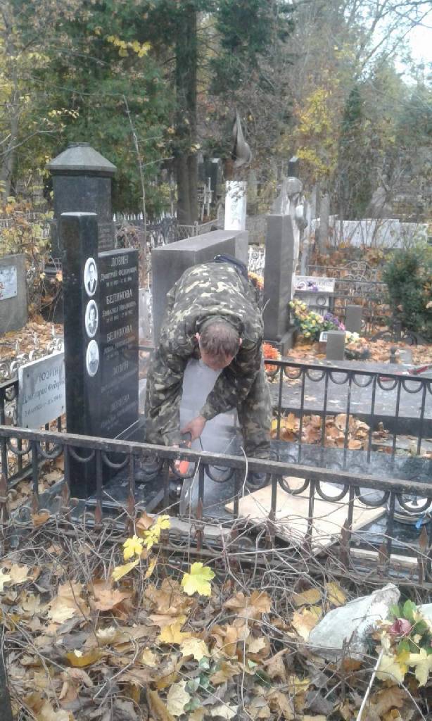 Монтажные/демонтажные работы памятника